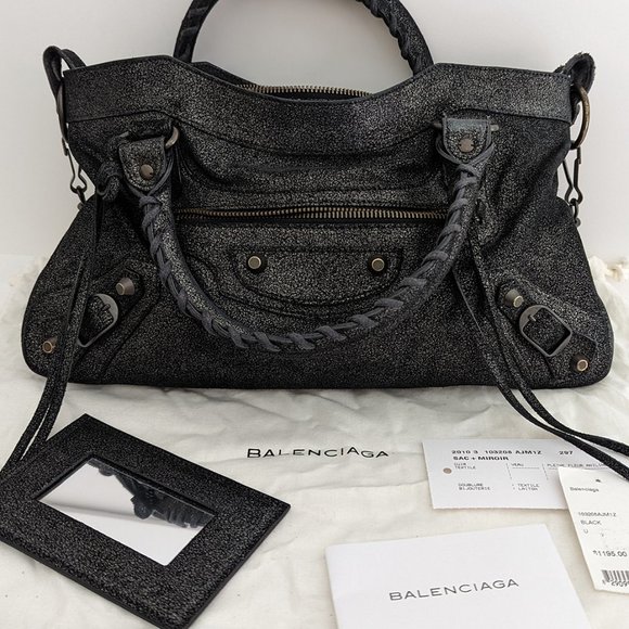 Limited Edition – Shimmery Black Balenciaga/Neiman Marcus 10th Anniversary bag - Picture 13 of 16